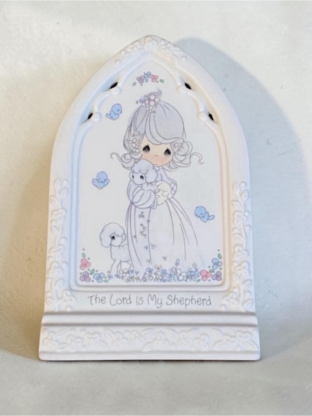 Vintage Precious Moments by Enesco We Are God’s Workmanship Inspirational Plaque